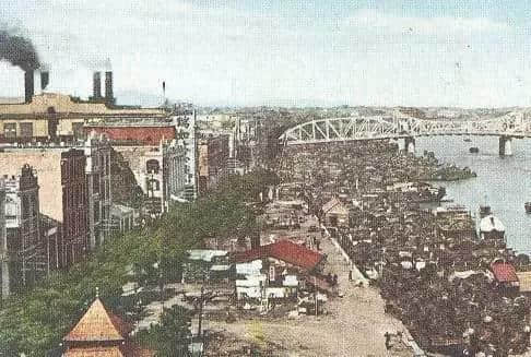 日本明信片上嘅广州旧日记忆——海珠桥 日本明信片上嘅广州旧日记忆——海珠桥