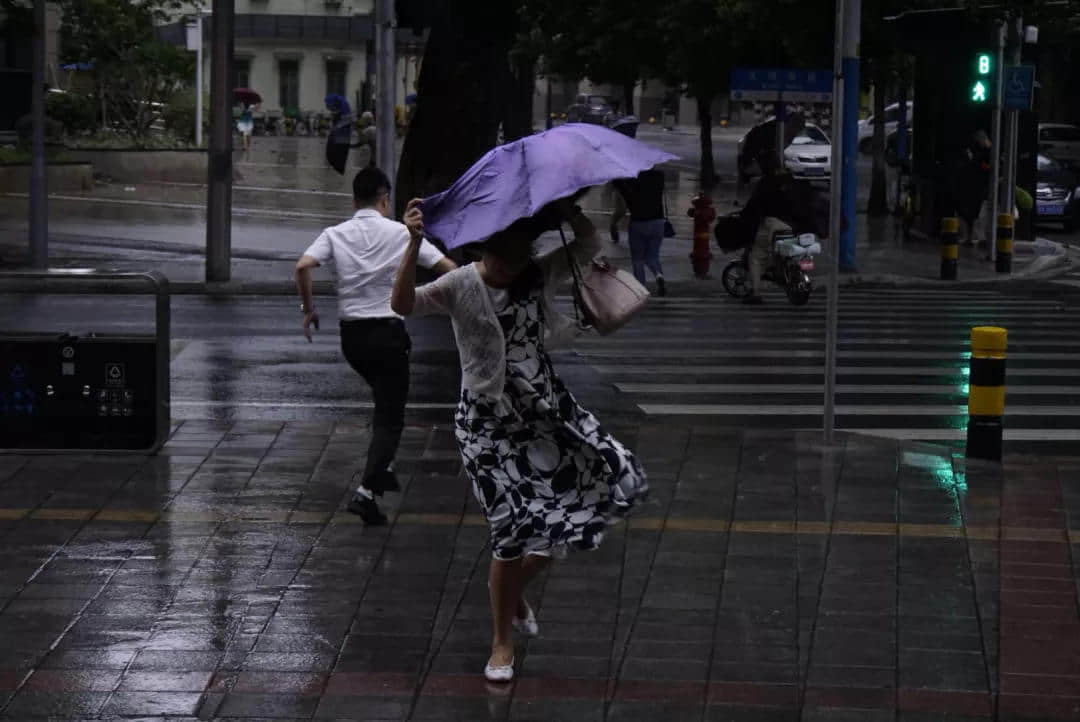 “山竹”过境 “山竹”过境