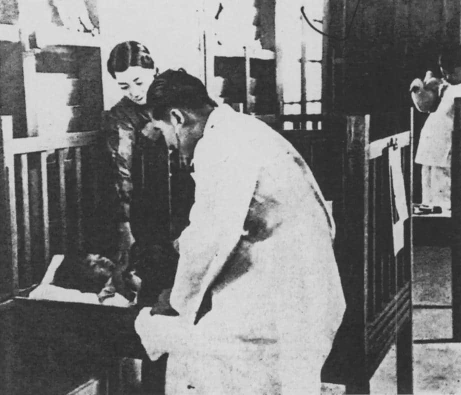 在北角专为内地难民而设的医院 在北角专为内地难民而设的医院