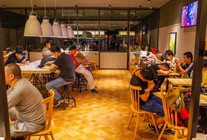 深夜KFC,广州夜行动物园 深夜KFC,广州夜行动物园