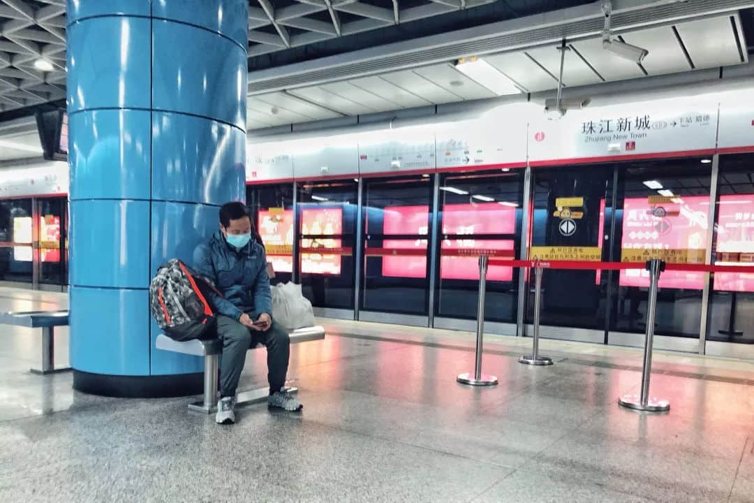 复工日的广州CBD,有点冷 复工日的广州CBD,有点冷