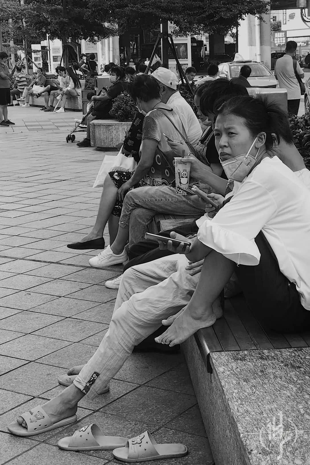 戴口罩的夏天 戴口罩的夏天