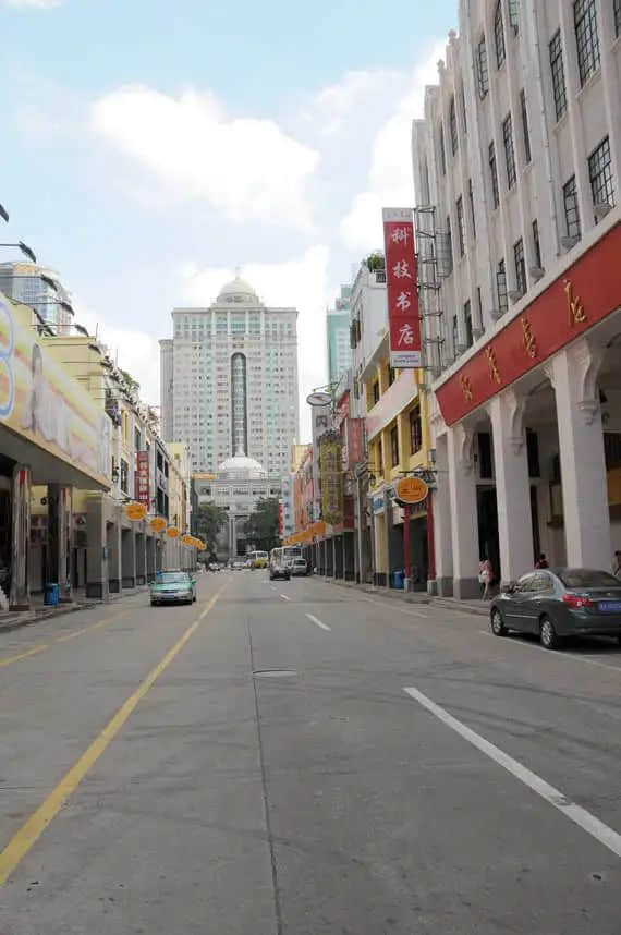 人海人潮,北京街的舞台场景转换 人海人潮,北京街的舞台场景转换