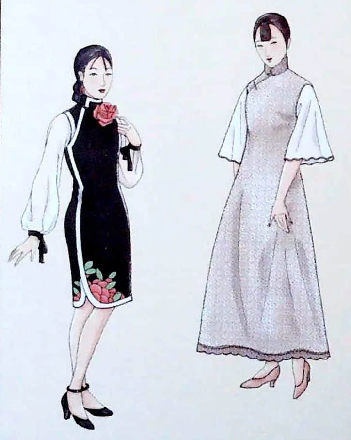 民初广州流行的“文明新装” 民初广州流行的“文明新装”