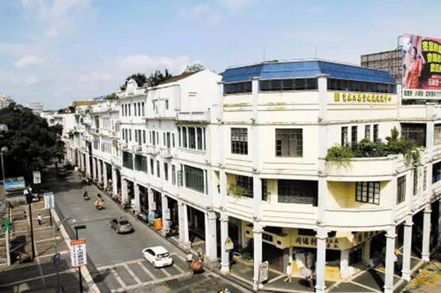 江门骑楼,记录曾经的繁华 江门骑楼,记录曾经的繁华