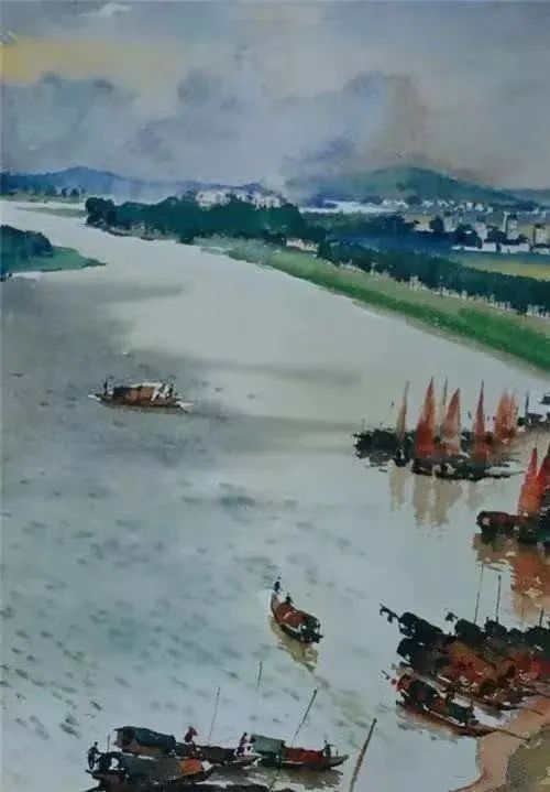 从一幅荔枝湾风景版画说起 || 荔人行