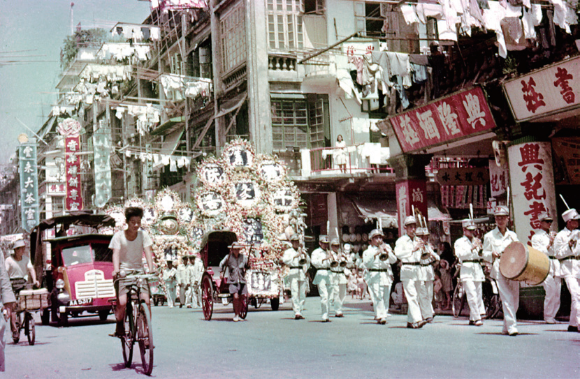 港风怀旧:你见过40年代、50年代的彩色香港吗? 港风怀旧:你见过40年代、50年代的彩色香港吗?