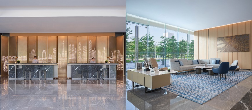 A collage of a room with a table and a couch AI-generated content may be incorrect.