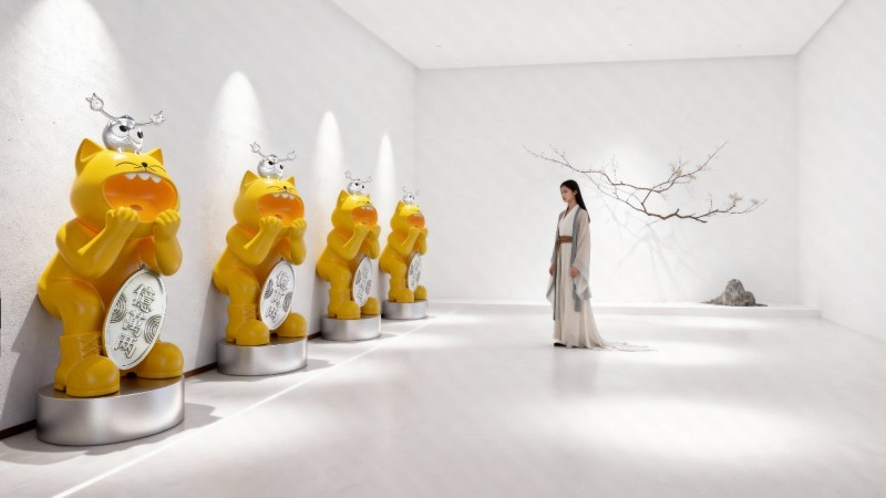 猫猫在上:以设计向善开辟中华潮玩招财猫新赛道