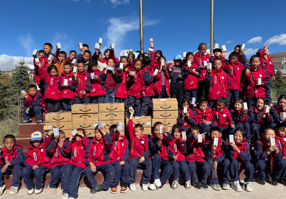 情暖高原 ：兔头妈妈守护青海儿童冬日肌肤