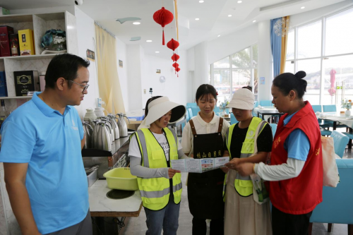 桂山镇开展垃圾分类守护食品，安全助力餐桌健康