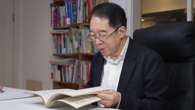 ▲顺德家中的韦然