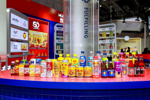 天丝集团红牛品牌亮相第八届进博会，为中泰经贸往来添动能