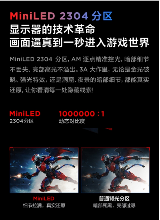 雷鸟34Q9：多分区控光技术里程碑