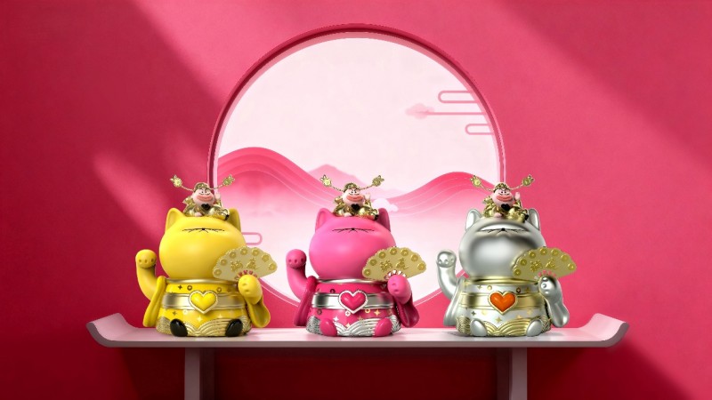 猫猫在上:以设计向善开辟中华潮玩招财猫新赛道