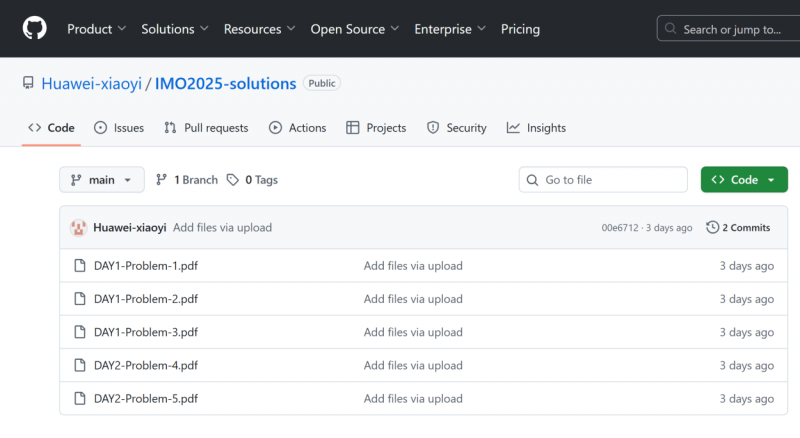 华为小艺AI竞赛Agent首战国际数学奥林匹克大赛(IMO)荣获佳绩!