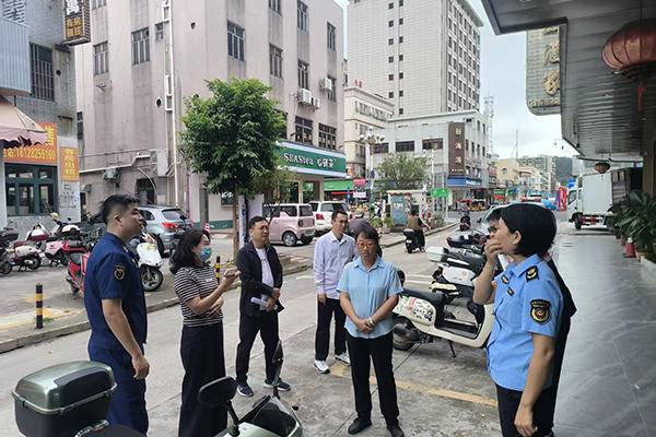 中山南朗消防联合多部门开展餐饮场所燃气消防安全检查