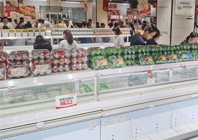 首日开业凌晨0点30分自然闭店,京东折扣超市宿迁四店客流超30万