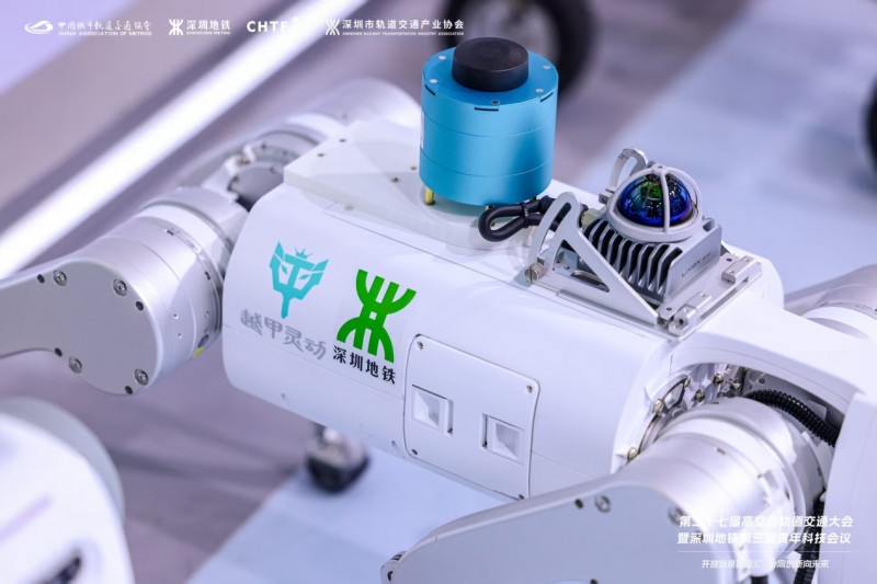 具身智能新标杆,越甲灵动机器人落地城轨运维