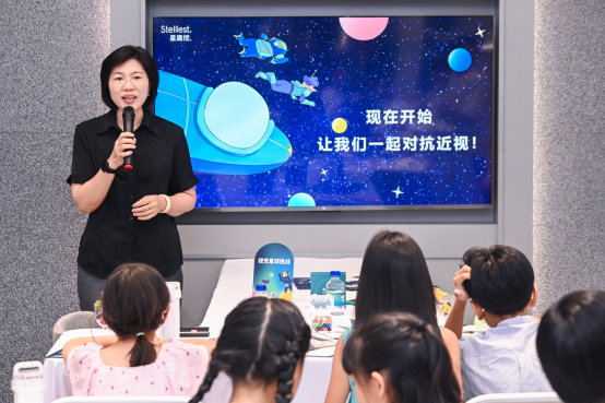依视路®星趣控®视觉星球挑战科普项目成功落地星创视界华南区