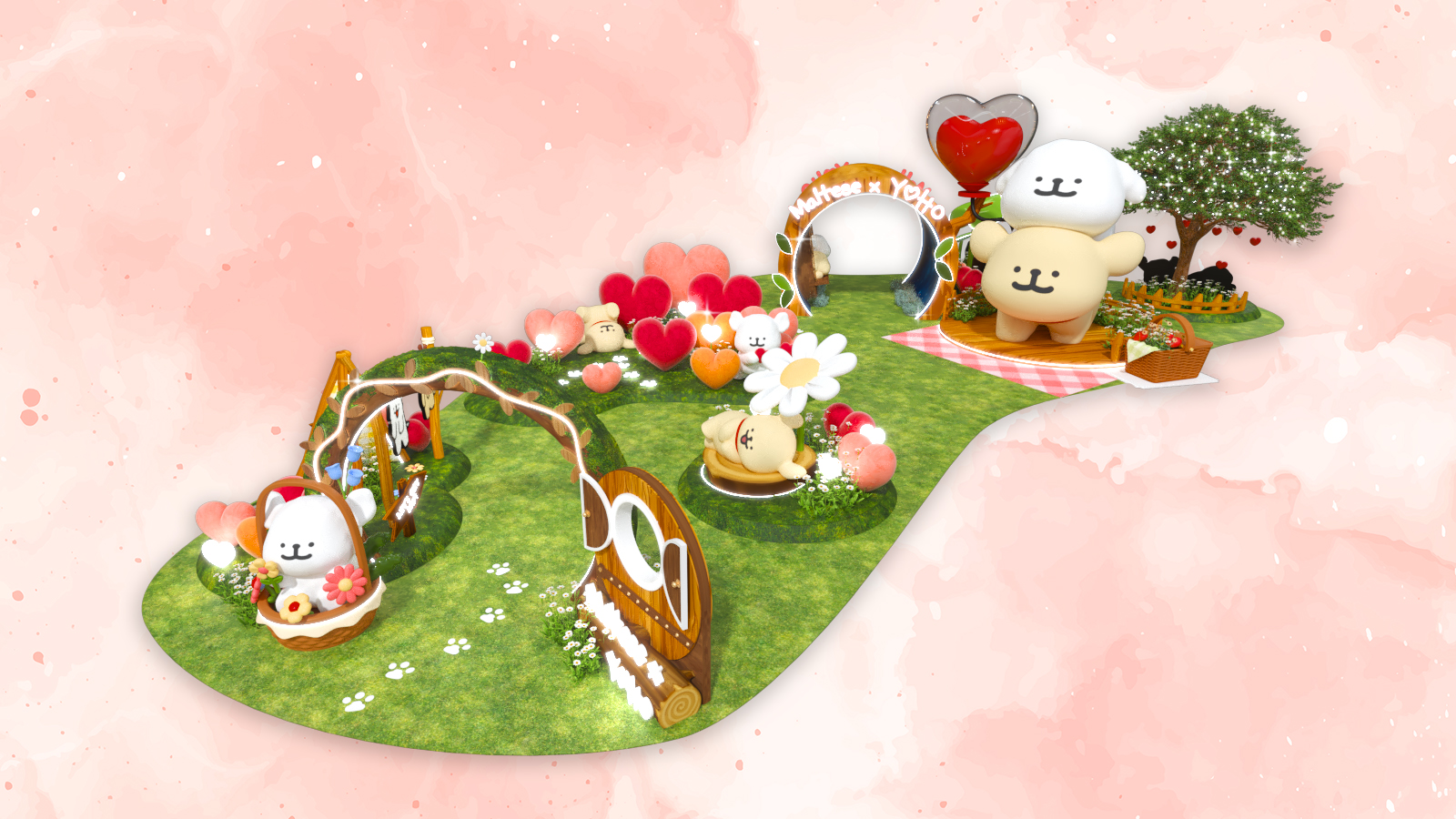 线条小狗首登香港！MALTESE X YOHO 夏日心友会暑假必到