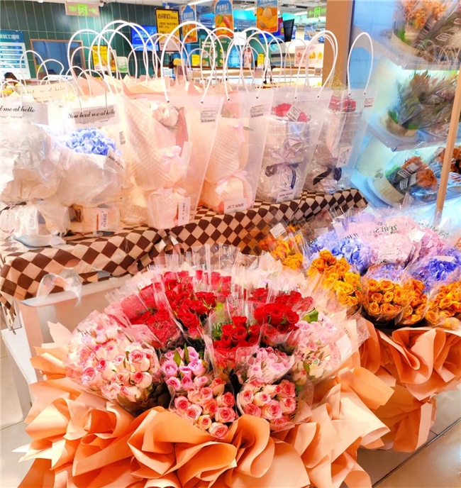 七夕送花“鲜”人一步,京东七鲜“繁花”最快30分钟送达