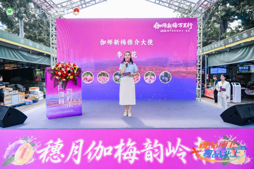 伽师新梅万里行甜蜜登陆广州,共启南国甜蜜新篇章