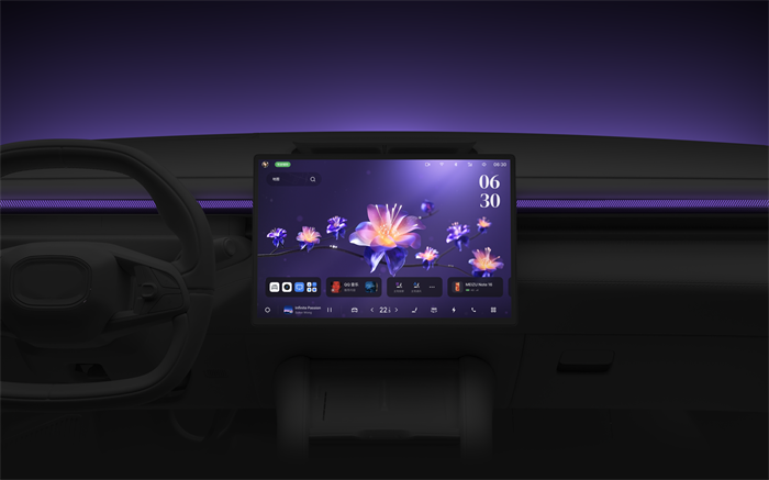 新一代 AI 座舱操作系统魅族 Flyme Auto 2 亮相吉利 AI 座舱技术发布会