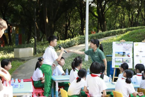 农耕科普进校园天河儿童公园与吉山小学共筑劳动教育新课堂