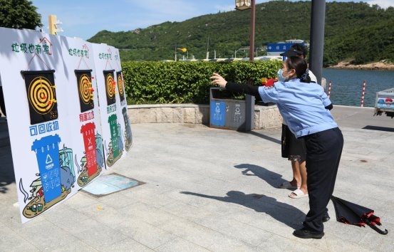 东澳岛垃圾分类活动圆满落幕，趣味互动助力“百千万工程”生态建设