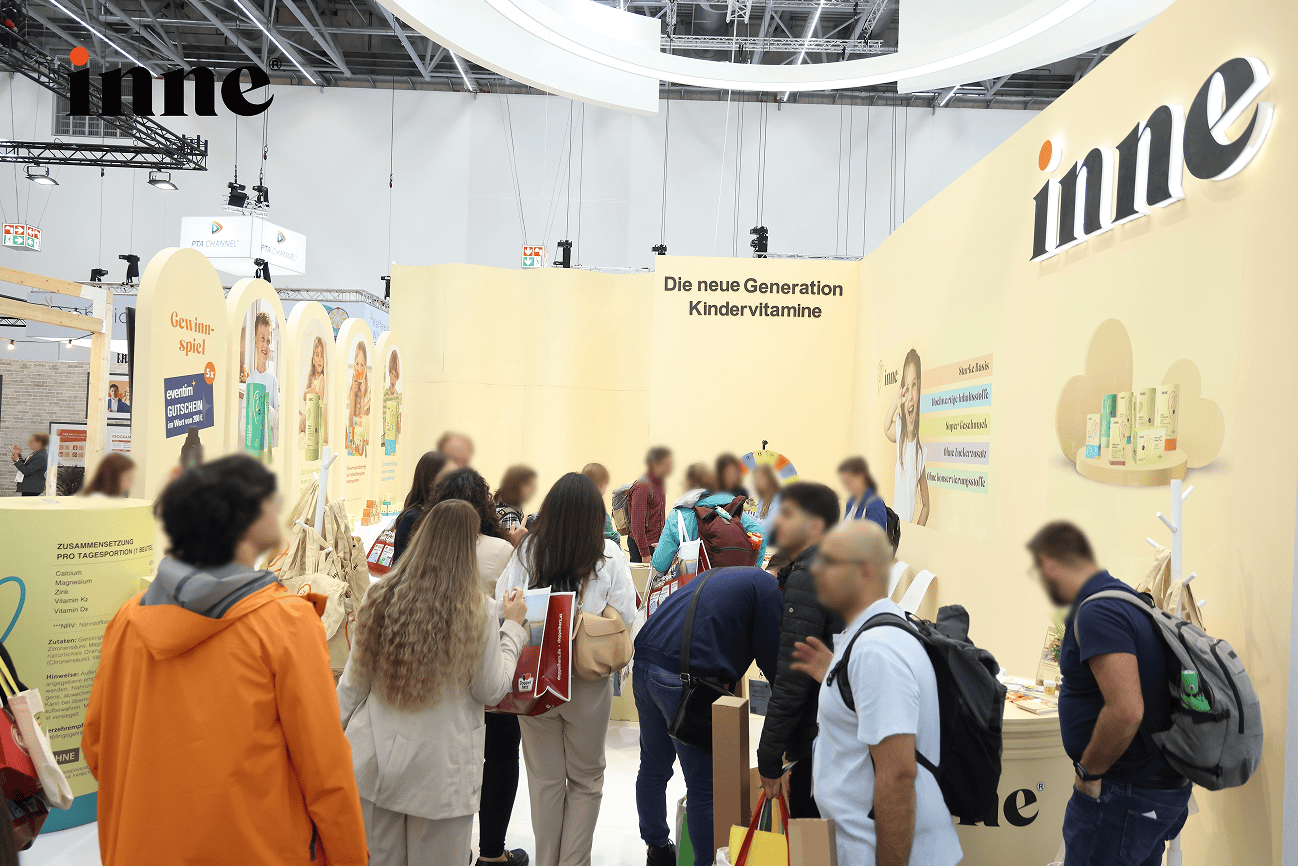 inne因你亮相德国expopharm,引领儿童营养品“制药级”新标准