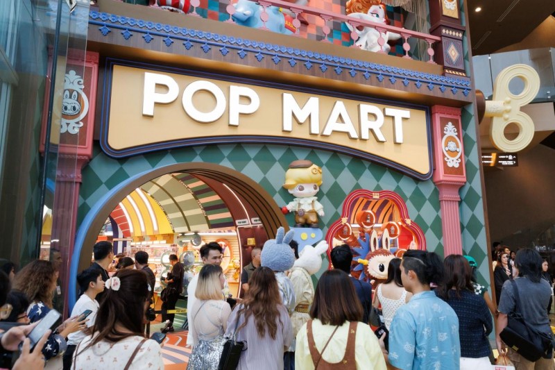 泡泡玛特泰国最大旗舰店落地湄南河畔,潮玩打通文化消费新场景