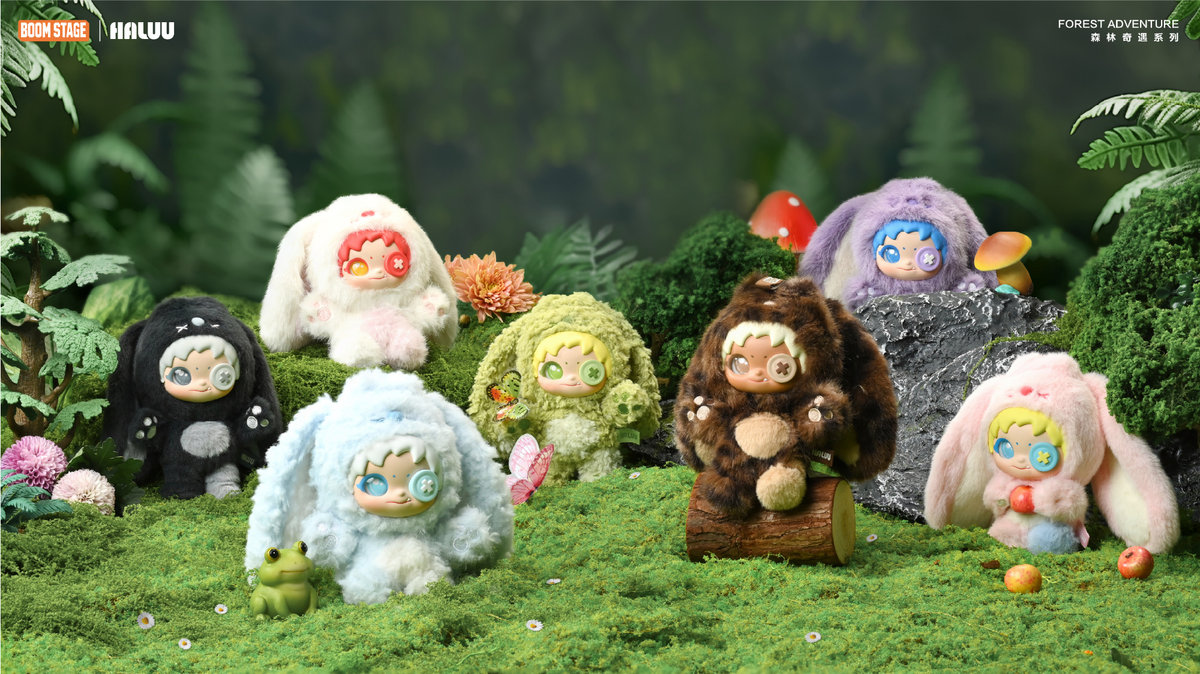 BOOM STAGE推出全新IP HALUU盲盒,扑淘商城等渠道同步发售